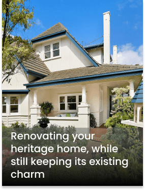 Renovating your heritage home